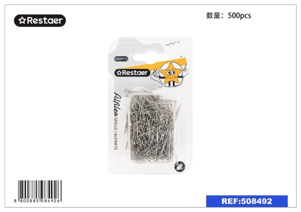 Alfileres (500pcs) - Accesorios de costura