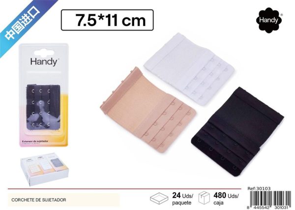 Corchetes de sujetador en color mezclado - Accesorios de costura