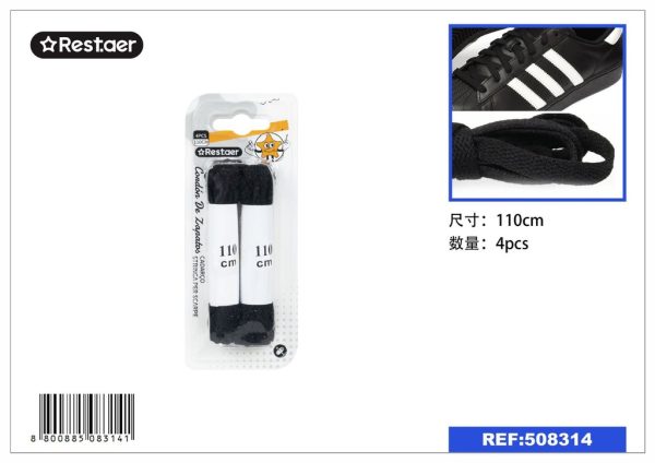 Cordones de zapatos 110cm - Accesorios de calzado y mercería