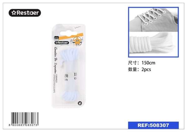 Cordones de zapatos marrones 75cm - Accesorios para calzado