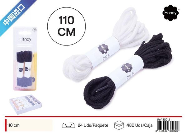 Cordón de zapatos 110cm - Mercería y accesorios
