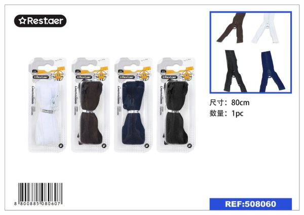 Cremallera de 80 cm - Accesorios de costura