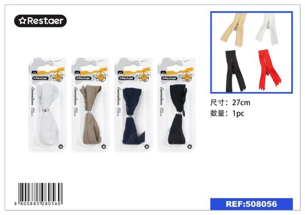 Cremallera invisible 27CM - Accesorios de costura
