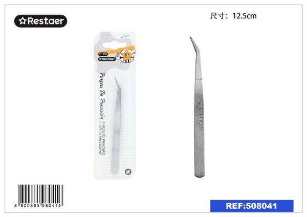 Forceps doblados 12.5cm - Herramientas de mercería