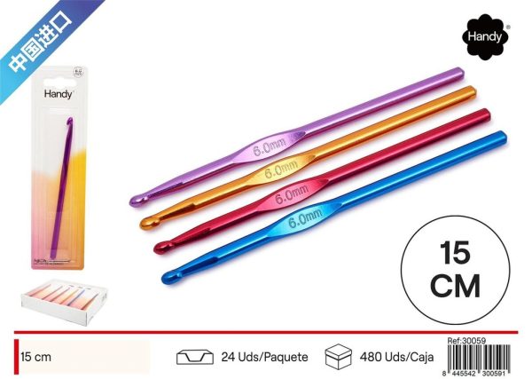 Gancho de ganchillos - Accesorios de costura y mercería