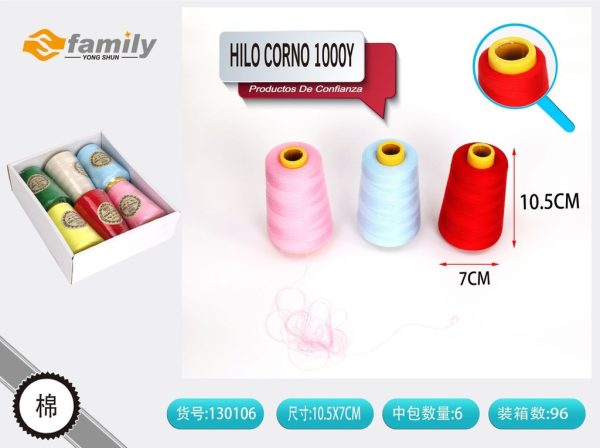 Hilo cono de 4000Y variedad color - Materiales de costura