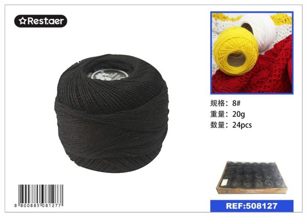 Hilo de bordar 8 (24 piezas) 20g - Material de costura - Imagen 3