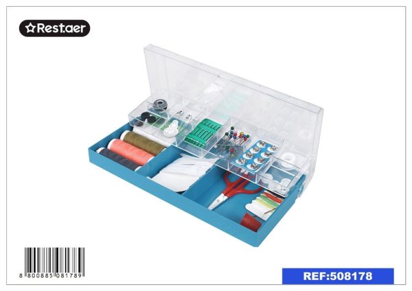 Juego de agujas en caja rectangular - Mercería