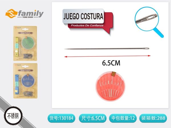 Juego de costura con tijeras y cinta métrica - Accesorios de costura