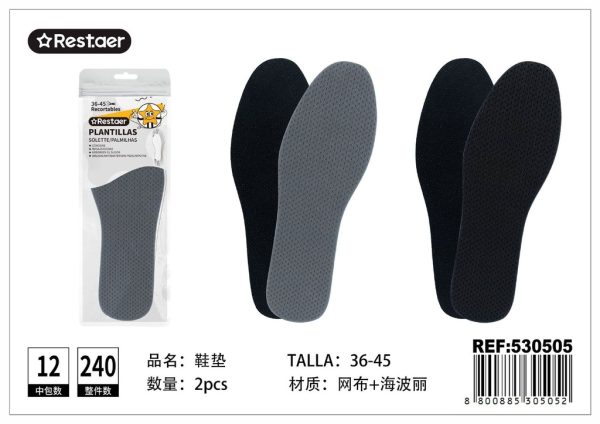 Plantillas de malla para zapatos (número 36-45) - Accesorios de costura