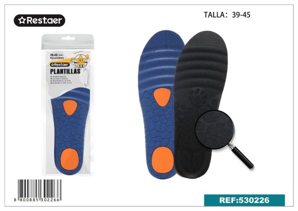 Plantillas deportivas con diseño de roca T:39-45 - Accesorios de mercería