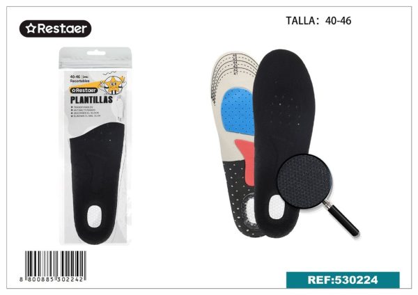 Plantillas deportivas para hombres T:40-46 - Accesorios de mercería