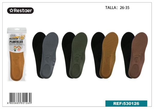 Plantillas para calzado infantil - Plantillas, accesorios de calzado