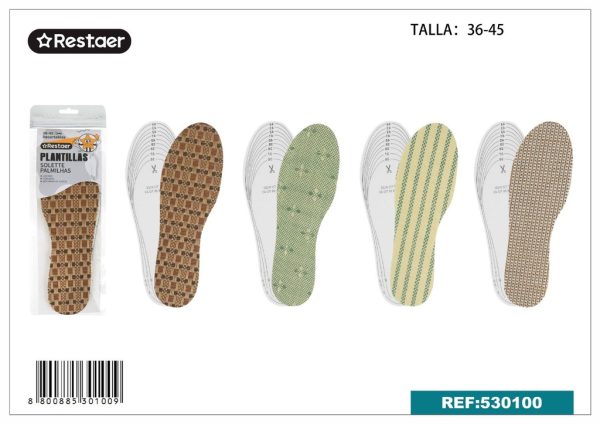 Plantillas para sandalias de verano - Accesorios de mercería