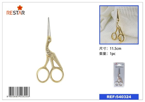 Tijeras de bordar 11.5cm - Accesorios de mercería