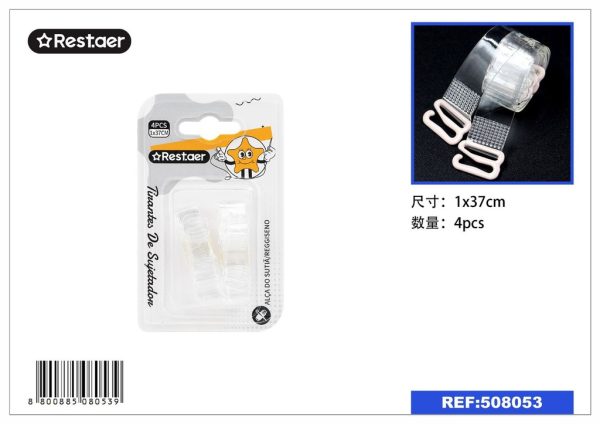 Tirantes de sujetador transparentes 1.0 cm*37 cm - Accesorios de lencería