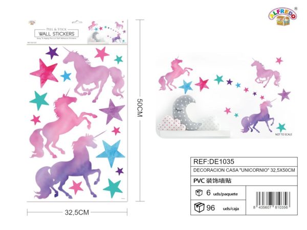 Decoración casa "Unicornio" 32.5x50cm - Decoración de pared