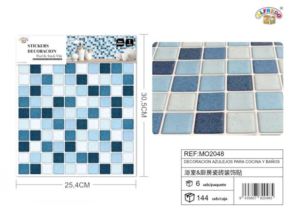 Decoración de azulejos para cocina y baños 25.4x30.5cm - Azulejos decorativos - Imagen 6