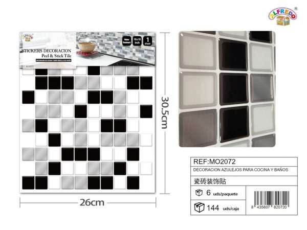 Decoración de azulejos para cocina y baños 25.4x30.5cm - Azulejos decorativos - Imagen 12
