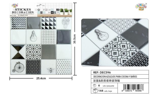 Decoración de azulejos para cocina y baños 25.4x30.5cm - Azulejos decorativos - Imagen 18