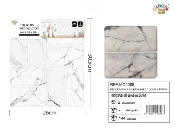 Decoración de azulejos para cocina y baños 25.4x30.5cm - Azulejos decorativos - Imagen 26
