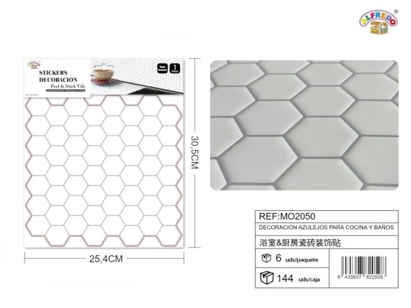 Decoración de azulejos para cocina y baños 25.4x30.5cm - Azulejos decorativos - Imagen 31