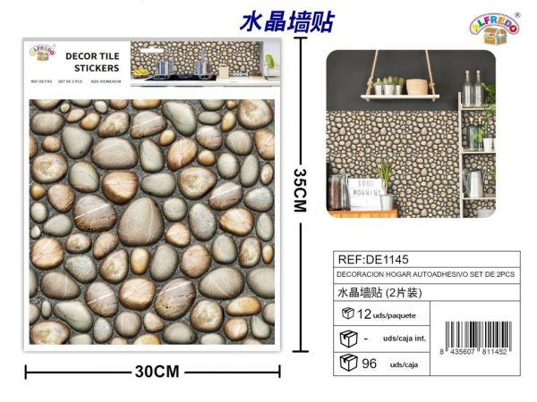 Decoración de hogar autoadhesiva set de 2 piezas 30x30 cm - Decoraciones - Imagen 6