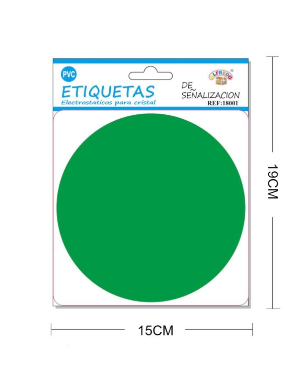 Etiquetas de señalización "Punto Verde" 15 x 19 cm - Señalización PVC