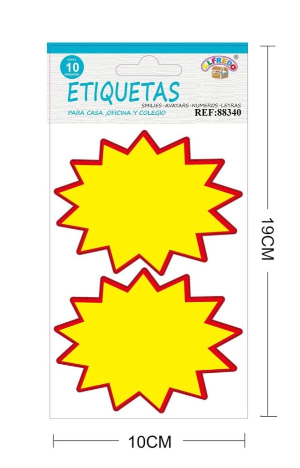 Etiquetas de señalización 10 x 19 cm - Señalización PVC