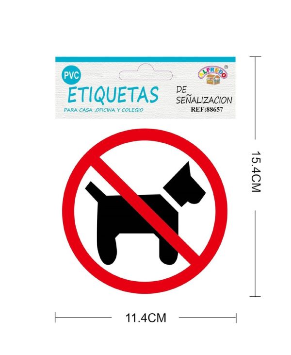 Etiquetas de señalización 11.4x15.4 cm - Etiquetas de PVC - Imagen 2