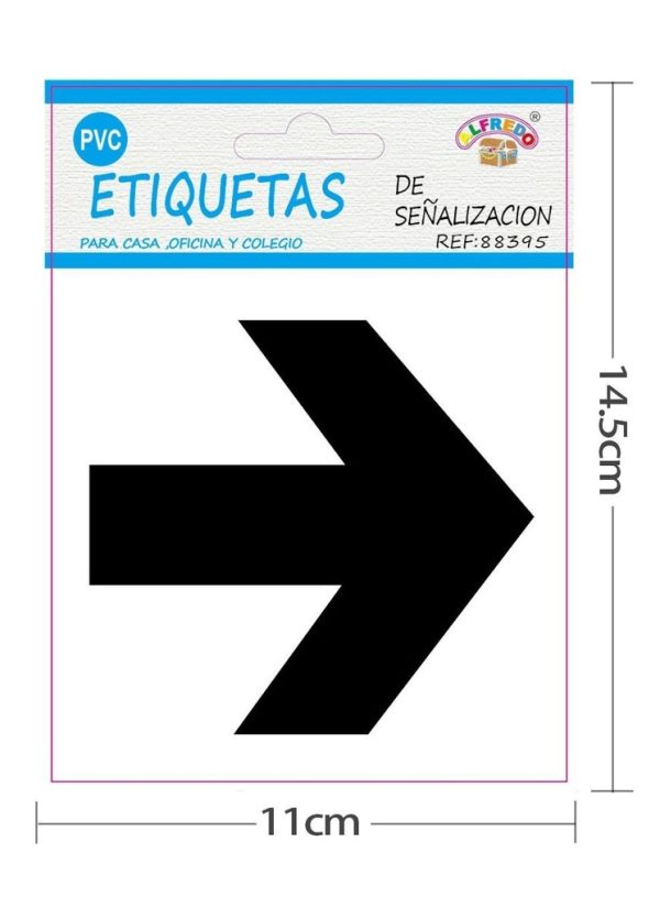 Etiquetas de señalización 11X14.5 cm - Etiquetas de PVC