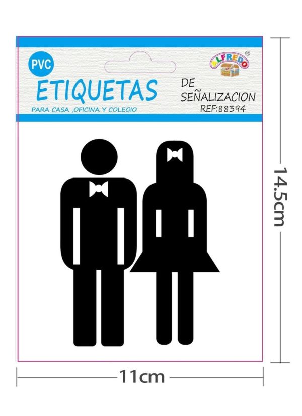 Etiquetas de señalización 11X14.5 cm - Etiquetas de PVC - Imagen 2