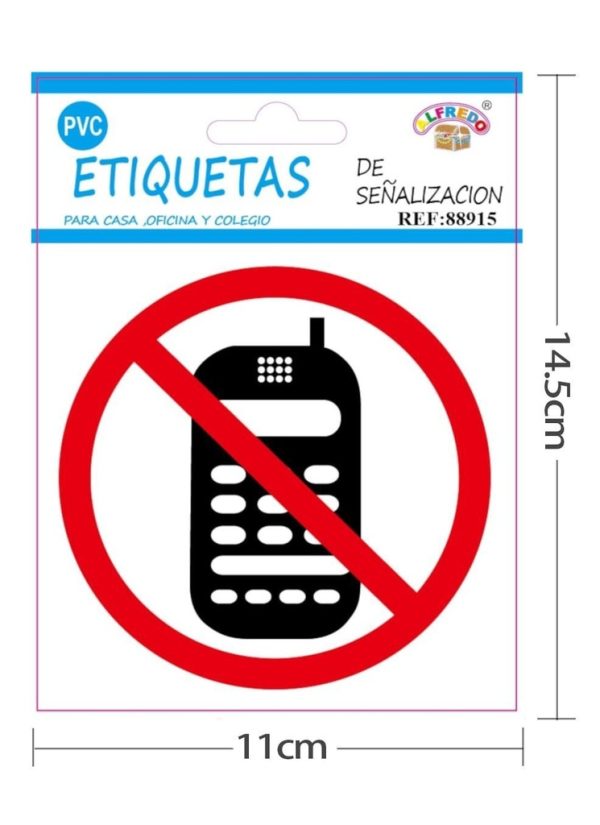 Etiquetas de señalización 11X14.5 cm - Etiquetas de PVC - Imagen 4