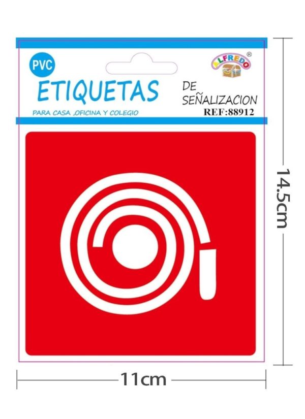 Etiquetas de señalización 11x14.5cm para manualidades y señalización