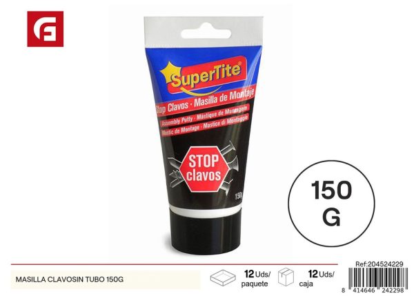 Masilla clavos en tubo 150 g - Manualidades
