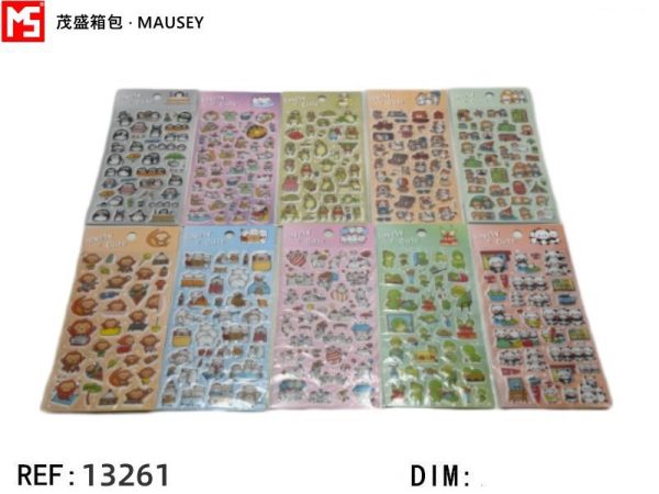 Pegatina JN-L de resina - Stickers decorativos