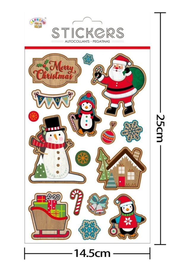 Pegatinas decorativas 14.5x25cm para manualidades y decoración