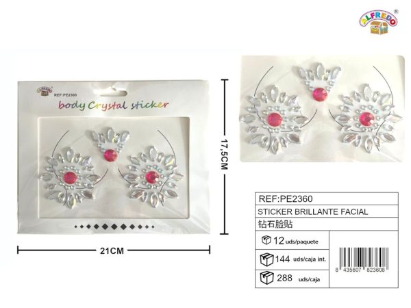 Sticker brillante cuerpo 21 x 17.5 cm - Artículos de manualidades