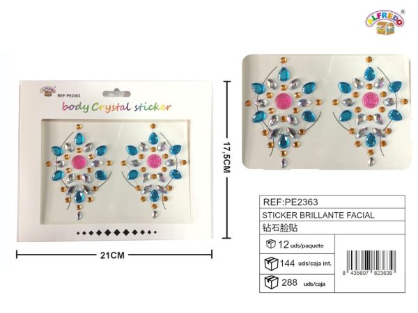 Sticker brillante cuerpo 21 x 17.5 cm - Artículos de manualidades - Imagen 4