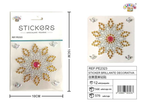 Sticker brillante decorativa 10 x 15 cm - Etiqueta decorativa - Imagen 4