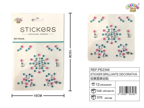 Sticker brillante decorativa 10 x 15 cm - Etiqueta decorativa - Imagen 5