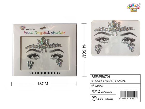 Sticker brillante facial 14.5x18 cm - Accesorios de belleza - Imagen 7