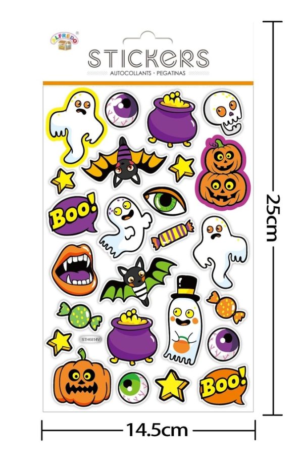 Sticker decor halloween 14.5x25 cm - Artículos de fiesta - Imagen 2