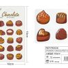Stickers "chocolates" 10x19 cm - Pegatinas surtidas infantiles - Imagen 2