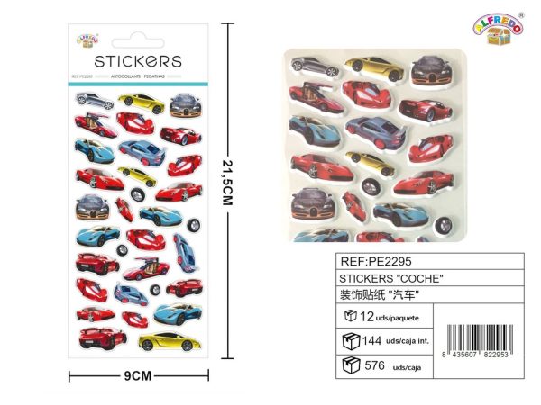 Stickers de Coche 9x21.5 cm - Adhesivos infantiles - Imagen 2