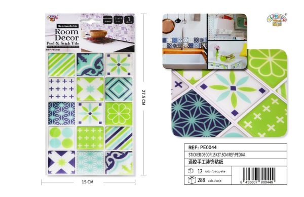 Stickers decorativos 14x27.5cm - Decoración para el hogar