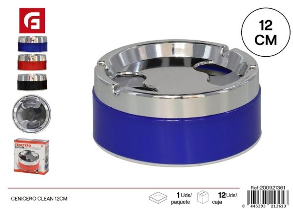 Cenicero Clean de 12 cm - Artículos de fumador