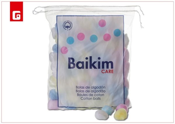 Bolas de algodón de colores - Productos de cuidado personal