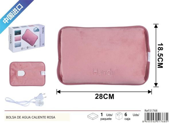 Bolsa de agua caliente rosa - Artículos de novedad
