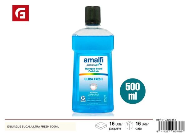 Enjuague bucal ultra fresh 500ML - Productos de cuidado personal